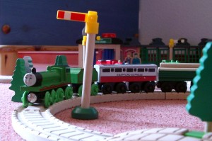 Henry f&auml;hrt im Regen