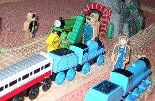 Henry wird aus seinem Tunnel befreit