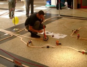 Am Ende muss alles noch ganz offiziel vermessen werden